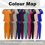 Medical Clothing for Women Scrubs Jogger Sets Nursing Pants Surgical Gown High Quality Medical Uniforms Wholesale Beauty Uniform - flohmarkt-deutschland.shop