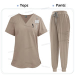 Medical Clothing for Women Scrubs Jogger Sets Nursing Pants Surgical Gown High Quality Medical Uniforms Wholesale Beauty Uniform - flohmarkt-deutschland.shop