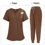 Medical Clothing for Women Scrubs Jogger Sets Nursing Pants Surgical Gown High Quality Medical Uniforms Wholesale Beauty Uniform - flohmarkt-deutschland.shop