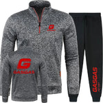 Men 2Pcs Sets Hoodies Pants Sweatshirts Half Zipper Soft Fleece Turtleneck Sweater GASGAS Factory Racing Team Mens Pullover - flohmarkt-deutschland.shop