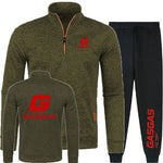 Men 2Pcs Sets Hoodies Pants Sweatshirts Half Zipper Soft Fleece Turtleneck Sweater GASGAS Factory Racing Team Mens Pullover - flohmarkt-deutschland.shop
