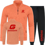 Men 2Pcs Sets Hoodies Pants Sweatshirts Half Zipper Soft Fleece Turtleneck Sweater GASGAS Factory Racing Team Mens Pullover - flohmarkt-deutschland.shop