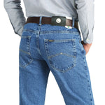 Men Business Jeans Classic Spring Autumn Male Cotton Straight Stretch Brand Denim Pants Summer Overalls Slim Fit Trousers 2021 - flohmarkt-deutschland.shop