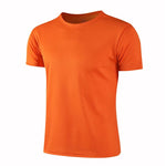 Men Women Quick Dry Short Sleeve Sport T Shirt Gym Jerseys Fitness Shirt Trainer Running T-Shirt Teenager Breathable Sportswears - flohmarkt-deutschland.shop