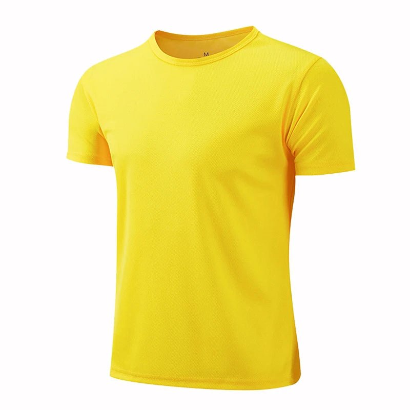 Men Women Quick Dry Short Sleeve Sport T Shirt Gym Jerseys Fitness Shirt Trainer Running T-Shirt Teenager Breathable Sportswears - flohmarkt-deutschland.shop