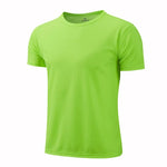 Men Women Quick Dry Short Sleeve Sport T Shirt Gym Jerseys Fitness Shirt Trainer Running T-Shirt Teenager Breathable Sportswears - flohmarkt-deutschland.shop