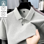 Men's 100% Cotton Polo Shirt - Summer Casual Breathable Tee,19 Colors,Ideal for Golf and Sports,Business Casual,Silk-Like Finish - flohmarkt-deutschland.shop