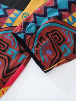 Mens Boho Tribal Print Stretch Linen Pnats Cotton Blend Drawstring LightWeight Trousers with Pockets Summer Jogger Pants - flohmarkt-deutschland.shop