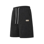 Men's Corduroy Jogger Shorts Casual Sports Shorts Loose Elastic Waist Drawstring Breathable Gym Fitness Running Athletic Shorts - flohmarkt-deutschland.shop