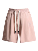 Men's Embroidery Ice Silk Shorts Quick-dry Sports Shorts Man Summer Thin Outdoor Five Trousers New Casual Fashion Men's Clothing - flohmarkt-deutschland.shop