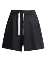 Men's Embroidery Ice Silk Shorts Quick-dry Sports Shorts Man Summer Thin Outdoor Five Trousers New Casual Fashion Men's Clothing - flohmarkt-deutschland.shop