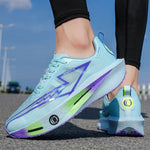 Men's Fashionable Casual Comfortable Sports Running Shoes - Breathable Fabric Upper, Non-Slip, Wear-Resistant, Shock-Absorbing Sole, Round-Toe Lace-Up Casual Running Shoes, Suitable for All Seasons - flohmarkt-deutschland.shop