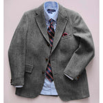 Men's Herringbone Casual Blazer Slim Single-breasted Fashion Design Comfortable Business Commuter Jacket Men Suit Jackets Man - flohmarkt-deutschland.shop