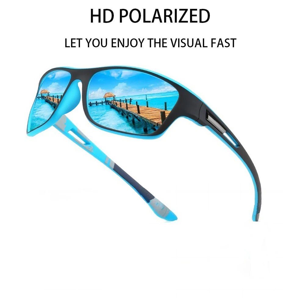 Men's Polarized Fishing Sunglasses Men Women Cycling Driving Hiking Sun Glasses Anti-glare UV400 Eyewear TAC Lens 1 pc - flohmarkt-deutschland.shop