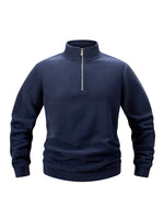 Men's Quarter Zip Sweatshirt Polar Fleece Mock Neck Thick Thermal Black Sweatshirt Winter Warm Pullover Sweater S-3XL - flohmarkt-deutschland.shop