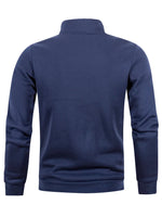 Men's Quarter Zip Up Long SleeveSlim Fit Lightweight Mock Neck Pullover Casual Sweaters Half Turtleneck Cozy Outdoor Streetwear - flohmarkt-deutschland.shop
