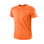 Men's Quick Dry Short Sleeve Gym Running Moisture Wicking Round Neck T-Shirt Training Exercise Gym Sport Shirt Tops Lightweight - flohmarkt-deutschland.shop