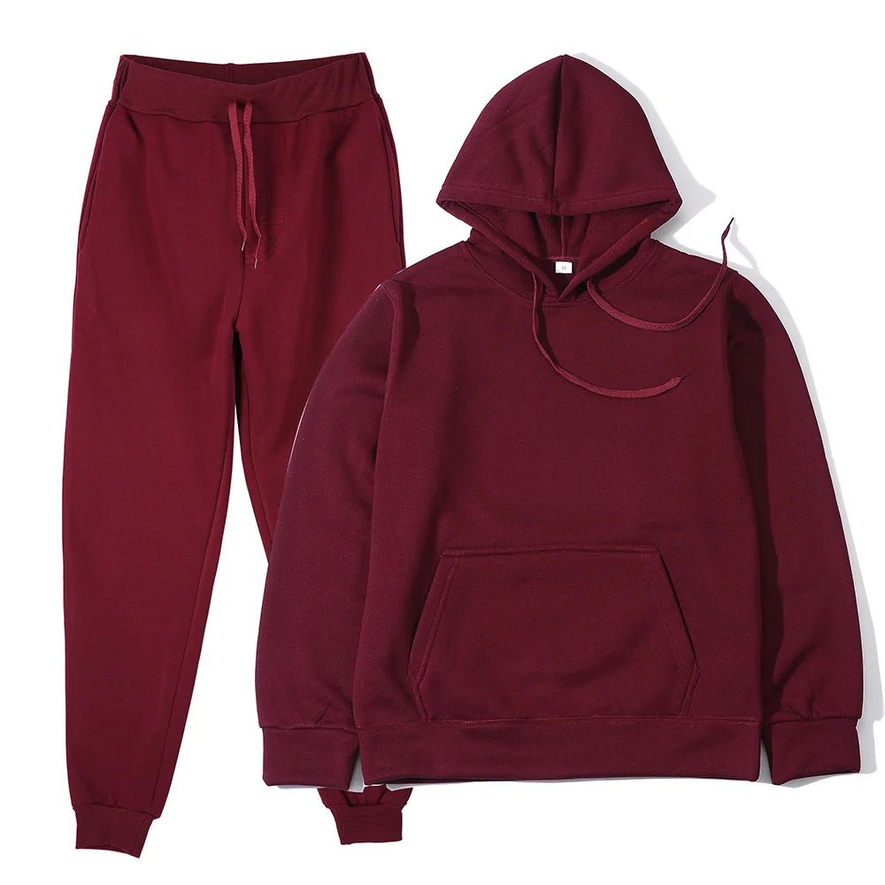 Men's Sports Suits Fashion Tracksuit Women Hoodies + Pants Two Pieces Sets Running Casual Sweatshirts Sweatpants Men's Clothing - flohmarkt-deutschland.shop