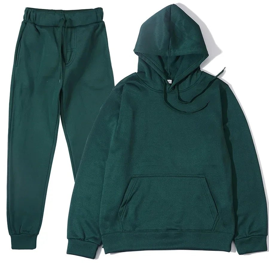 Men's Sports Suits Fashion Tracksuit Women Hoodies + Pants Two Pieces Sets Running Casual Sweatshirts Sweatpants Men's Clothing - flohmarkt-deutschland.shop