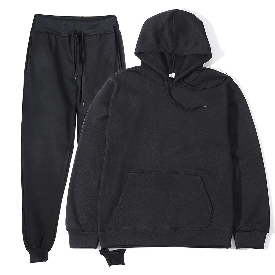 Men's Sports Suits Fashion Tracksuit Women Hoodies + Pants Two Pieces Sets Running Casual Sweatshirts Sweatpants Men's Clothing - flohmarkt-deutschland.shop