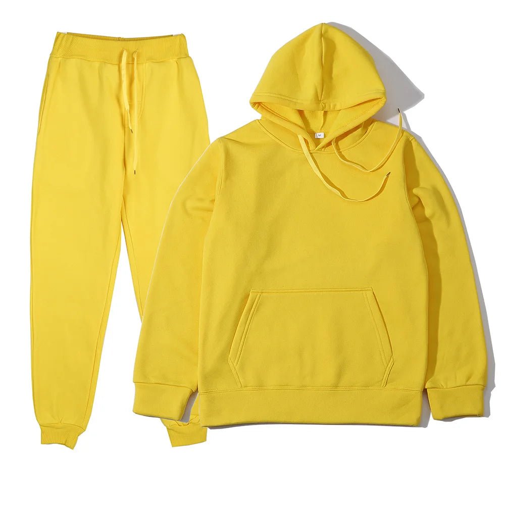 Men's Sports Suits Fashion Tracksuit Women Hoodies + Pants Two Pieces Sets Running Casual Sweatshirts Sweatpants Men's Clothing - flohmarkt-deutschland.shop