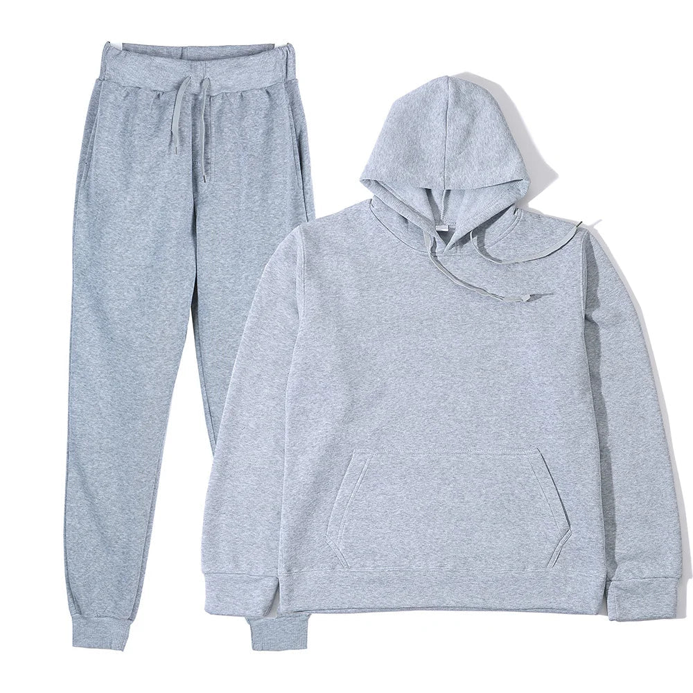 Men's Sports Suits Fashion Tracksuit Women Hoodies + Pants Two Pieces Sets Running Casual Sweatshirts Sweatpants Men's Clothing - flohmarkt-deutschland.shop