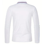 Men's Spring and Autumn Casual Breathable Comfortable Polo Shirt Hot Selling Fashion Men's Business Long Sleeve T-Shirt - flohmarkt-deutschland.shop