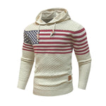 Men's Sweatshirt Spring Outdoor Hooded Sweater Long Sleeve Knitted Hoodie Soft Pullover Sweater Casual Clothing US Size - flohmarkt-deutschland.shop