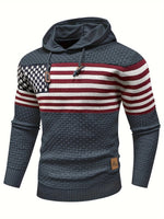 Men's Sweatshirt Spring Outdoor Hooded Sweater Long Sleeve Knitted Hoodie Soft Pullover Sweater Casual Clothing US Size - flohmarkt-deutschland.shop