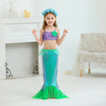 Mermaid Dress for Girl Ariel Prom Princess Costumes Cosplay Dress for Girls Birthday Party Dress Up Gown Halloween Clothing - flohmarkt-deutschland.shop