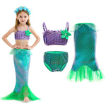 Mermaid Dress for Girl Ariel Prom Princess Costumes Cosplay Dress for Girls Birthday Party Dress Up Gown Halloween Clothing - flohmarkt-deutschland.shop