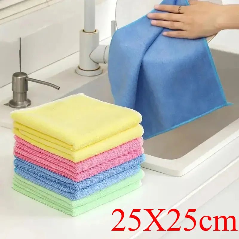 Mikrofaser Reinigungstücher Set - Vielseitige Absorbierende Tücher Für Küche Und Bad In 3 5 Oder 10 Stück - flohmarkt-deutschland.shop