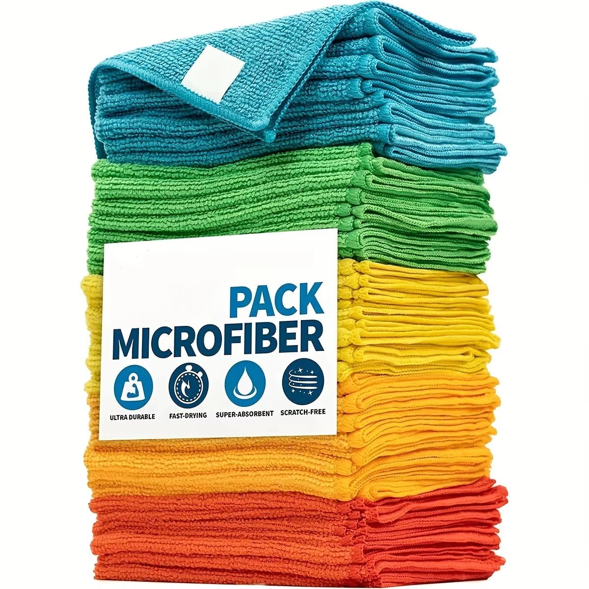 Mikrofaser Reinigungstücher Set - Vielseitige Absorbierende Tücher Für Küche Und Bad In 3 5 Oder 10 Stück - flohmarkt-deutschland.shop