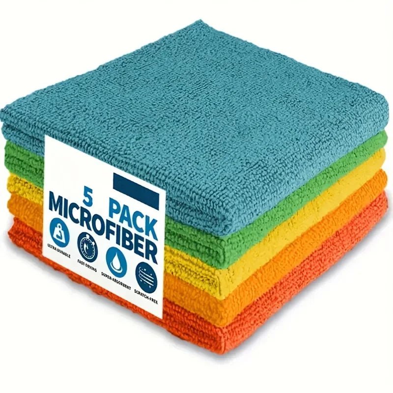 Mikrofaser Reinigungstücher Set - Vielseitige Absorbierende Tücher Für Küche Und Bad In 3 5 Oder 10 Stück - flohmarkt-deutschland.shop