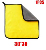 MikroGlanz Mikrofaser Tücher Auto Fenster Küche 30x30 CM Doppelseitig Vielseitiges 10er Pack - Reinigungspaket - flohmarkt-deutschland.shop