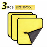 MikroGlanz Mikrofaser Tücher Auto Fenster Küche 30x30 CM Doppelseitig Vielseitiges 10er Pack - Reinigungspaket - flohmarkt-deutschland.shop