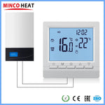 MINCO HEAT Programmable Gas Boiler Heating Temperature Regulator Hand Controller AA Battery Thermostat with Kid Lock - flohmarkt-deutschland.shop