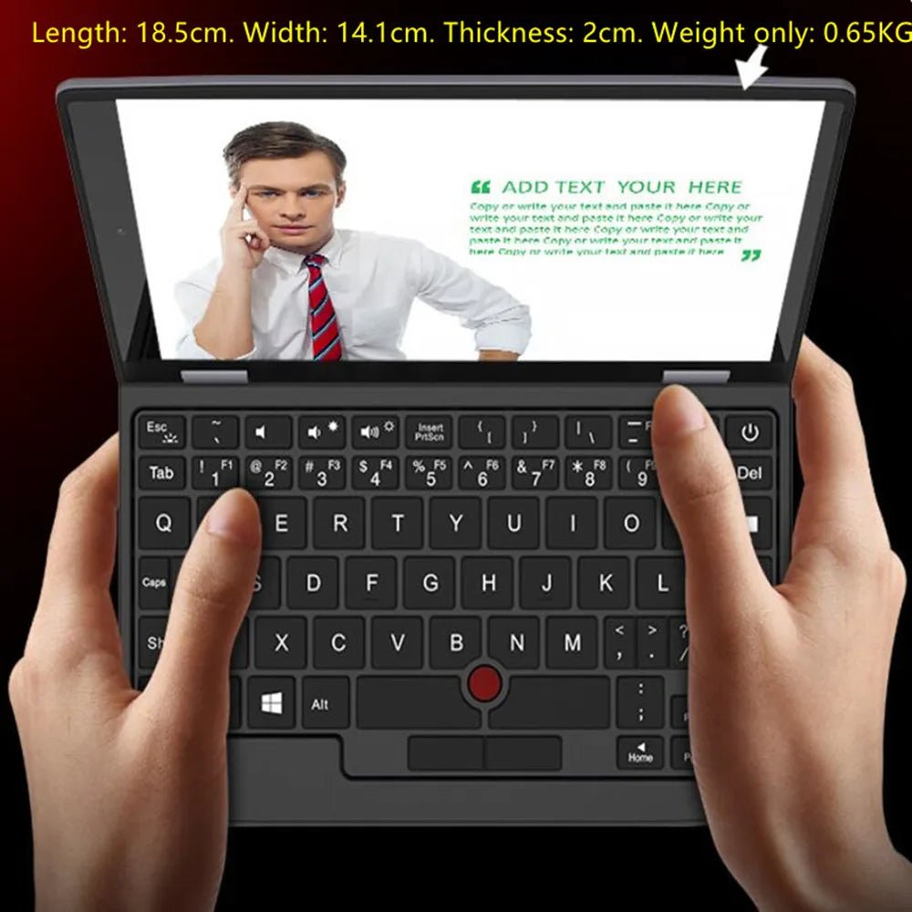 Mini Laptop 7 Zoll Touchscreen 16GB RAM 1TB SSD Windows 11 - flohmarkt-deutschland.shop