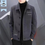 Mode Einfarbig Wolle Mantel männer Casual Plus Baumwolle Verdickt Warme Hochwertige Große größe Jacke - flohmarkt-deutschland.shop