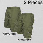 Mode männer Cargo-Shorts Herren Taktische Hosen Casual Große Tasche Sport Hosen Cargo Panels Hosen Plus Größe für Männer - flohmarkt-deutschland.shop