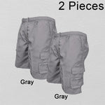 Mode männer Cargo-Shorts Herren Taktische Hosen Casual Große Tasche Sport Hosen Cargo Panels Hosen Plus Größe für Männer - flohmarkt-deutschland.shop