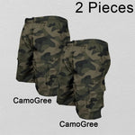 Mode männer Cargo-Shorts Herren Taktische Hosen Casual Große Tasche Sport Hosen Cargo Panels Hosen Plus Größe für Männer - flohmarkt-deutschland.shop