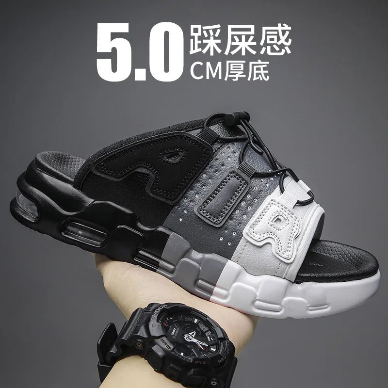 Mode männer Hausschuhe Gemischte Farbe Mode Herren Anti-verschleiß Schuhe Männer Sommer Outdoor Strapazierfähige Sandalen Strand Sport schuhe - flohmarkt-deutschland.shop