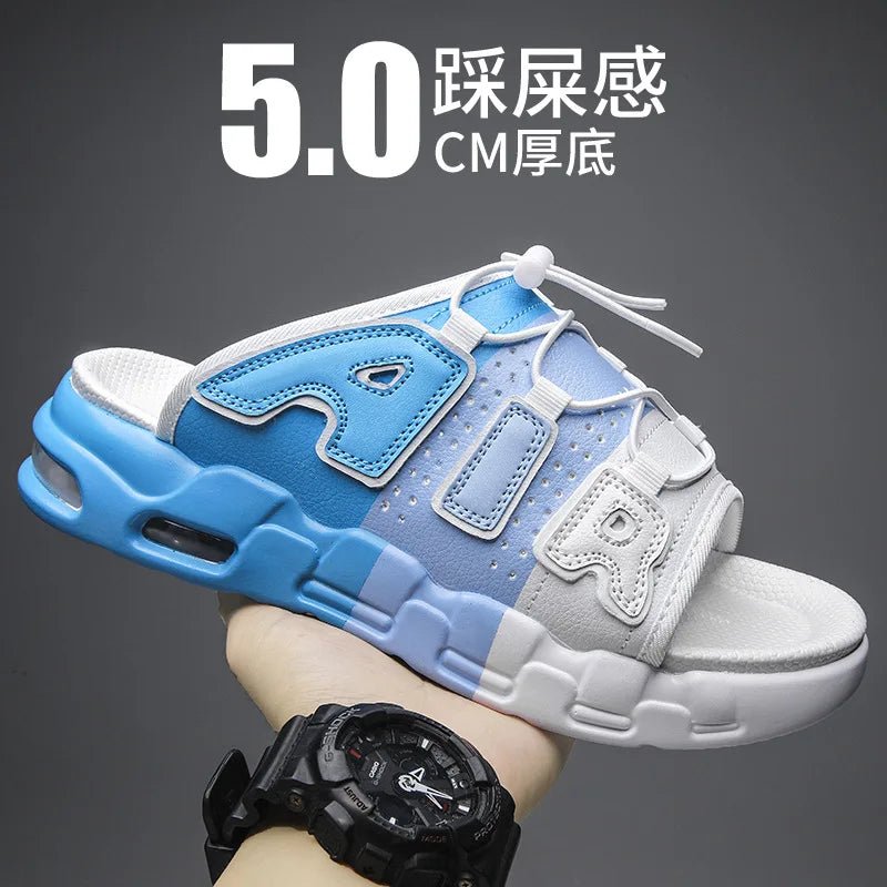 Mode männer Hausschuhe Gemischte Farbe Mode Herren Anti-verschleiß Schuhe Männer Sommer Outdoor Strapazierfähige Sandalen Strand Sport schuhe - flohmarkt-deutschland.shop