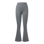 Mode Micro Horn Leggings Frauen V-back Taille Sport Hosen Hohe Taille Push-Up Butt Gym Hosen Solide Dünne beiläufige Leggings - flohmarkt-deutschland.shop