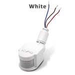 Motion Sensor Switch 220V 110V 12V LED Light PIR Timer Wall Mounted Automatic Infrared Movement Detector Auto On Off Outdoor - flohmarkt-deutschland.shop