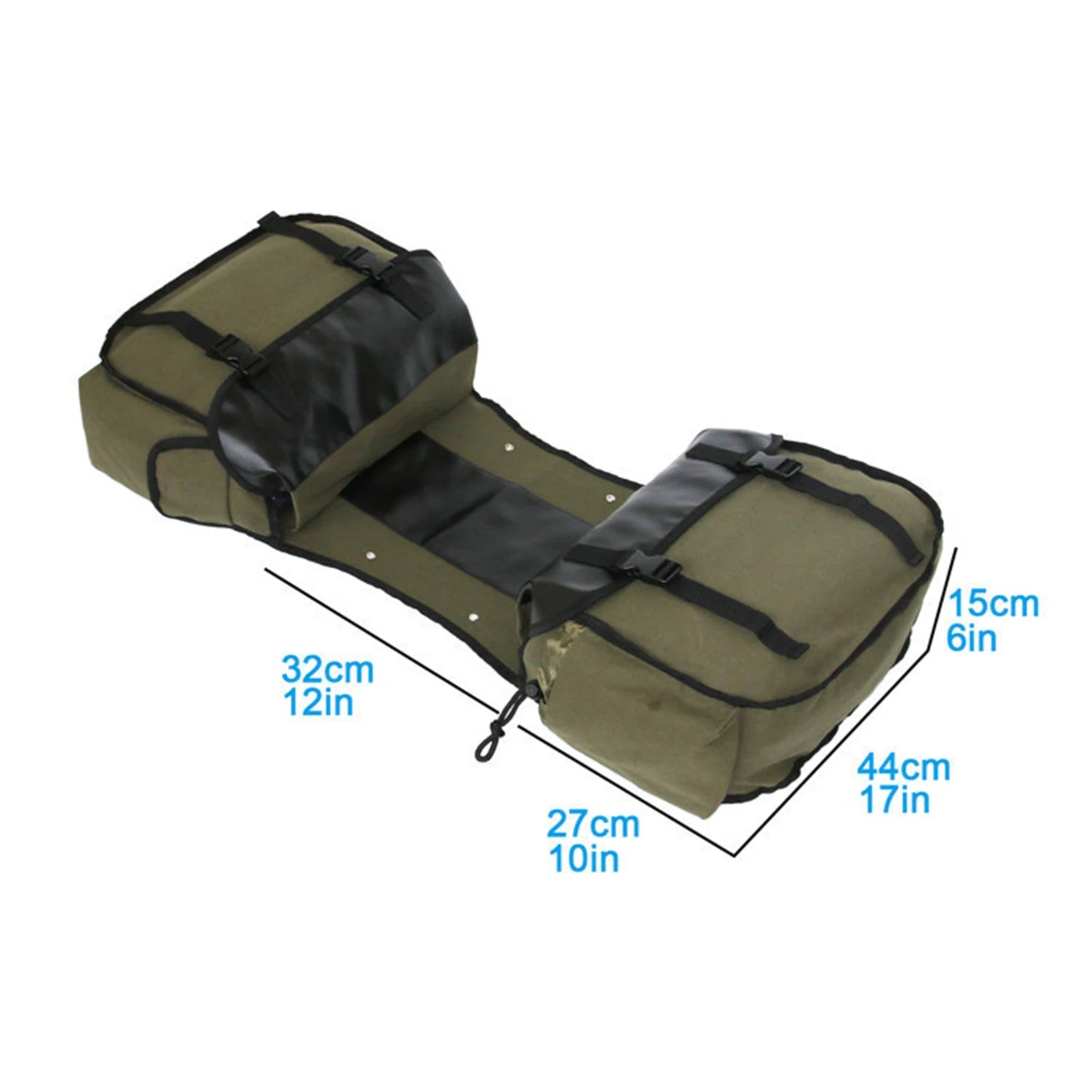 Motorrad Satteltasche Große Kapazität Wasserdichte Leinwand Reise Packtasche Box - flohmarkt-deutschland.shop