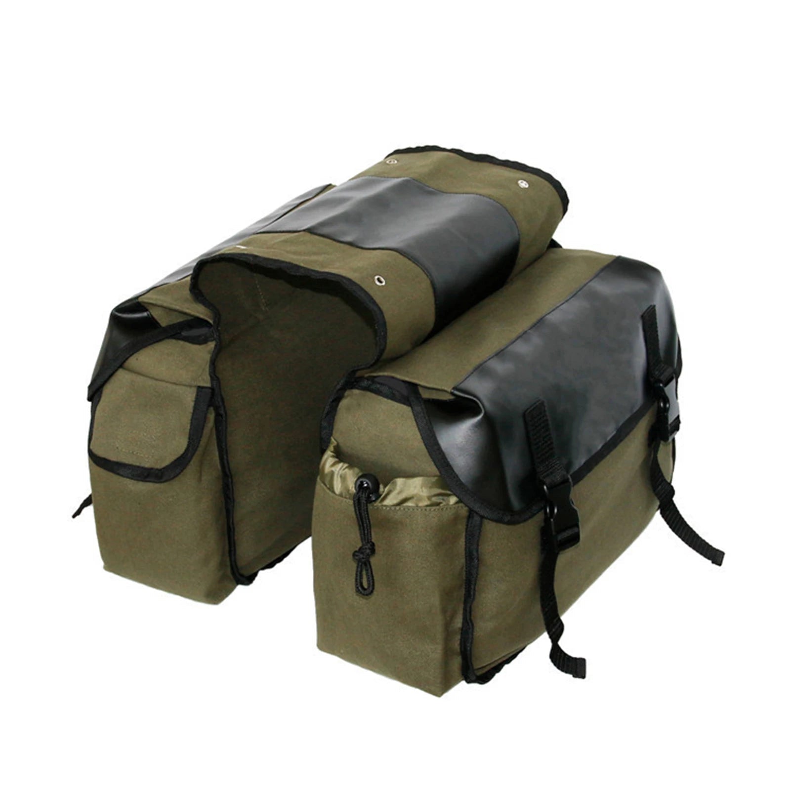 Motorrad Satteltasche Große Kapazität Wasserdichte Leinwand Reise Packtasche Box - flohmarkt-deutschland.shop