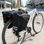 MTB Fahrradträgertasche Gepäckträgertasche Fahrrad-Kofferraumtasche Gepäcktasche für den Rücksitz Doppelseitige Fahrradtasche Langlebig für Reisen - flohmarkt-deutschland.shop