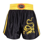 Muay Thai Shorts Men Embroidery Sports Fitness Fighting Kickboxing Short Pants Women Kids Custom Sanda MMA Boxeo Trunks Black - flohmarkt-deutschland.shop